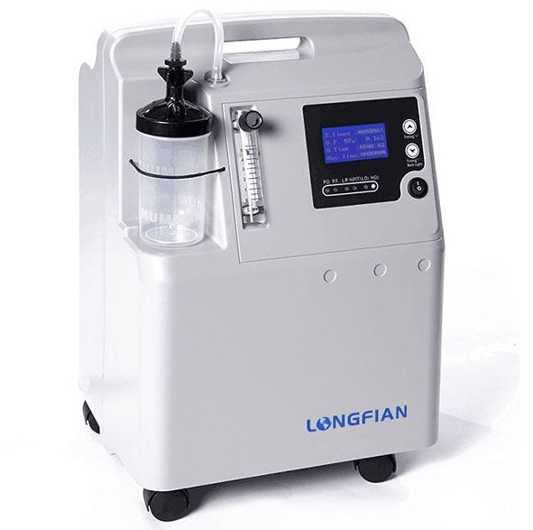Concentrador de Oxígeno Estacionario 5L Longfian