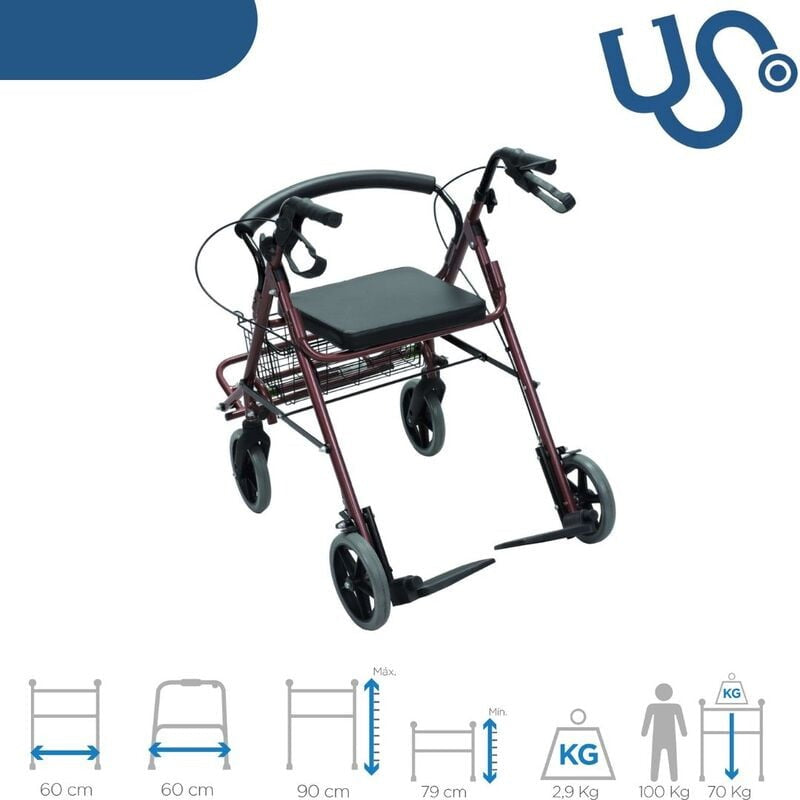 Caminador Silla Doble Función