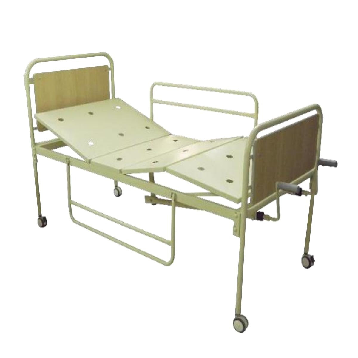 Cama Hospitalaria Mecánica Cuatro Planos de Lujo