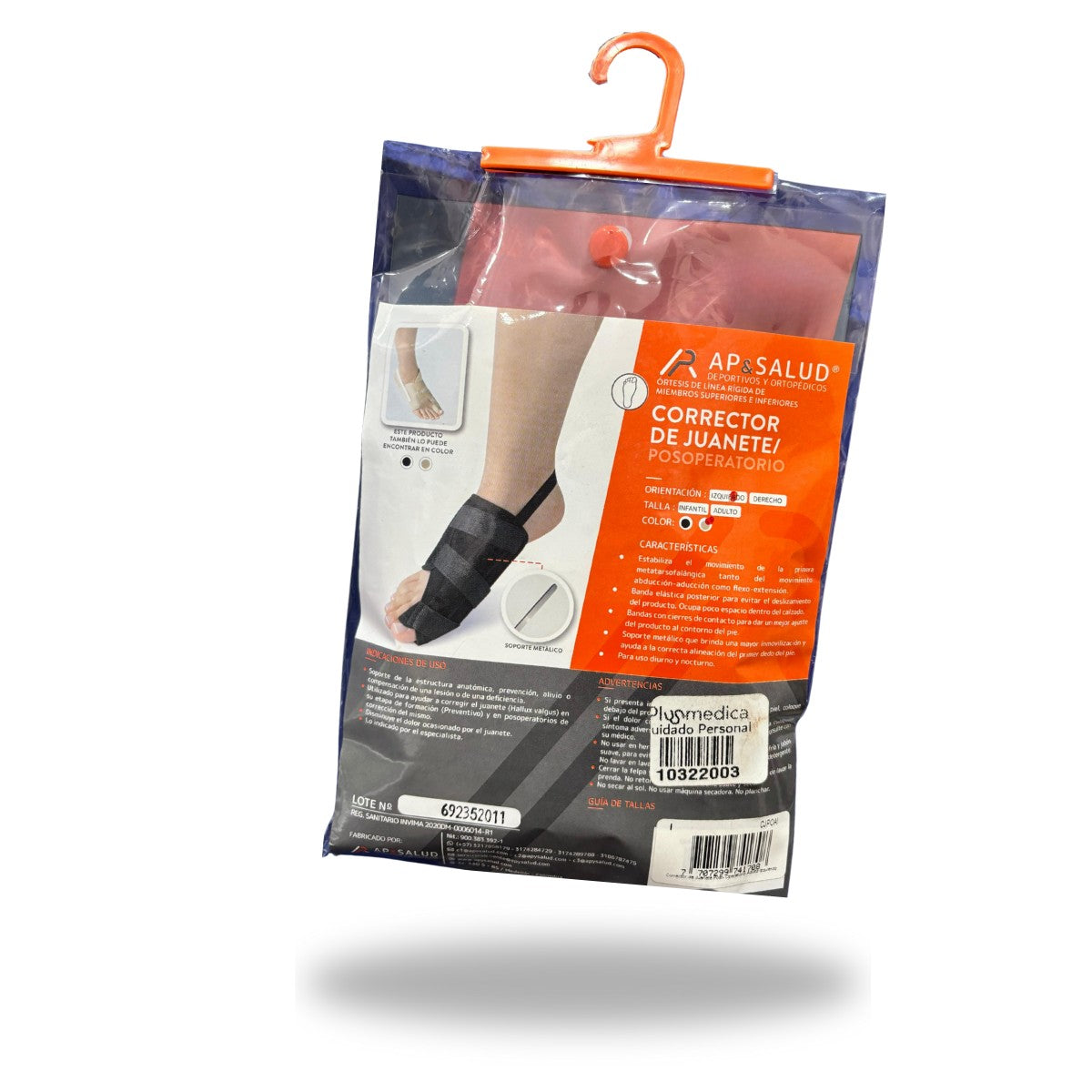 Corrector de Juanete Posoperatorio