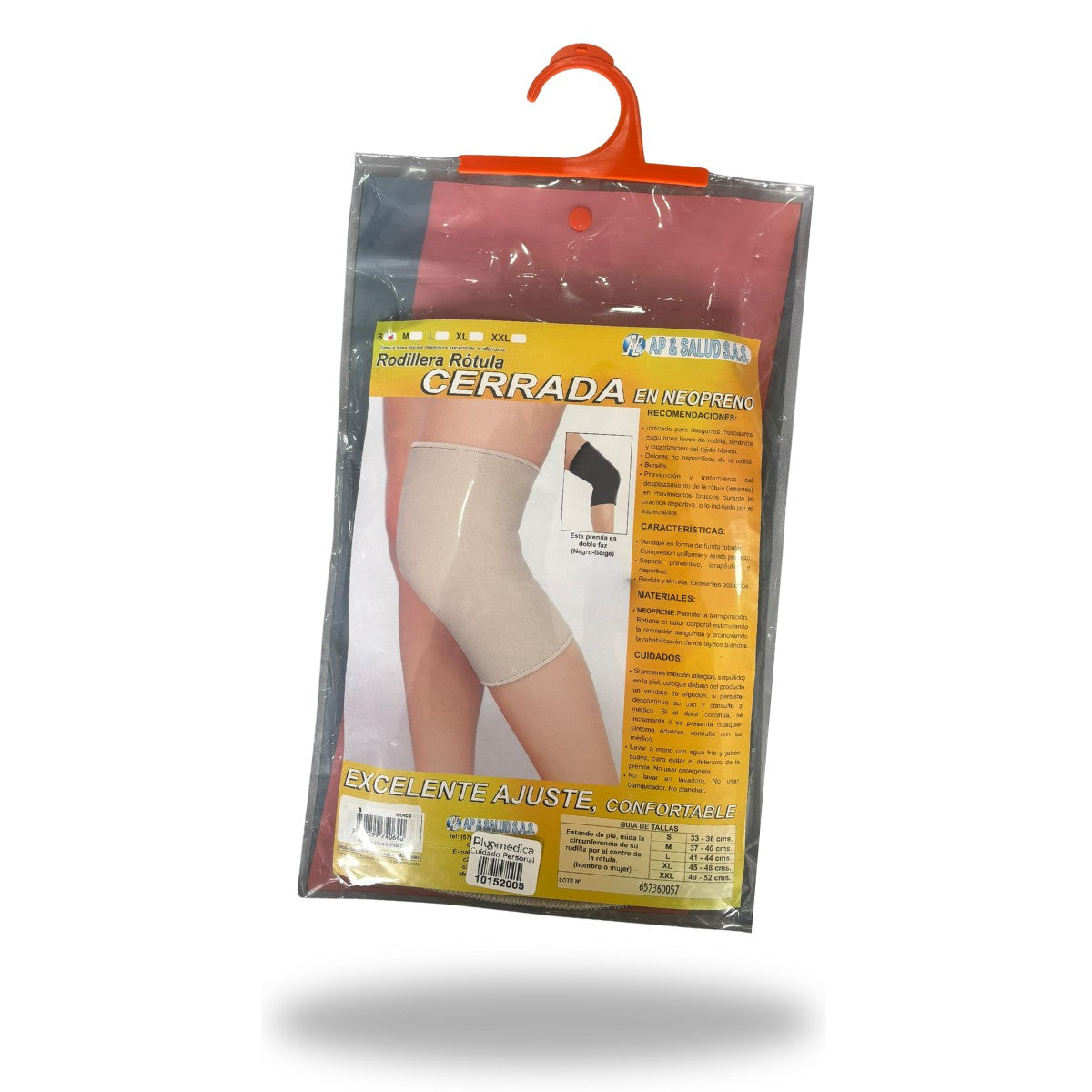 Rodillera Rótula Cerrada Neopreno