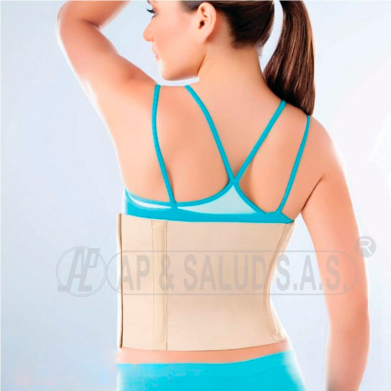 Faja Abdominal 23cm S/M Beige