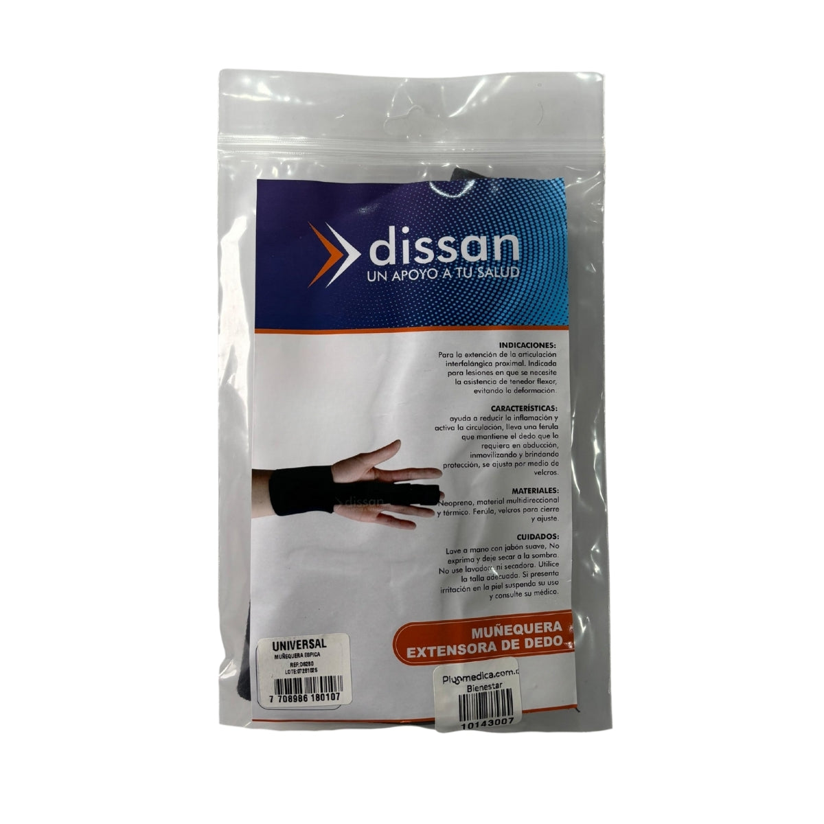 Muñequera Extensora de Dedo Dissan