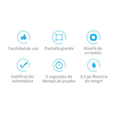 Glucómetro Vivachek Eco