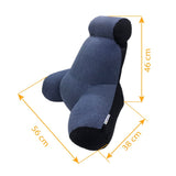 Cojín TV Avanzado Twill Perla Gris Desknza