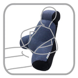 Cojín TV Avanzado Twill Perla Gris Desknza
